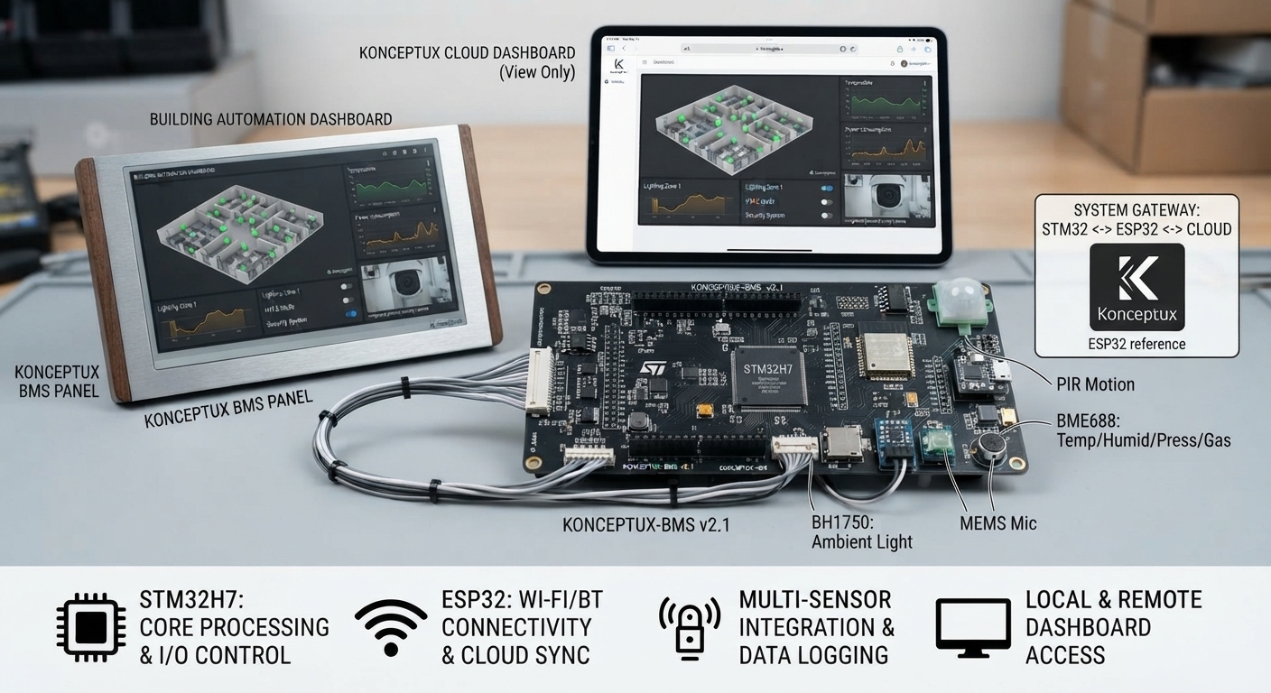 Konceptux embedded systems and IoT engineering